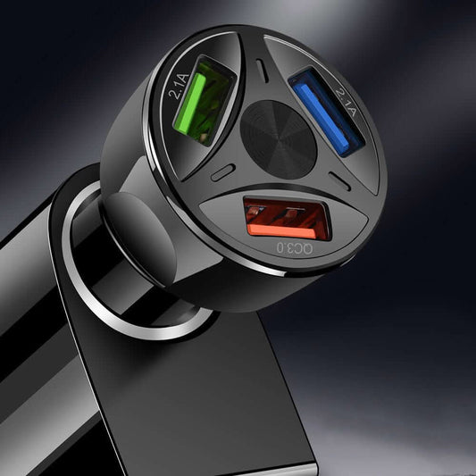 Chargeur rapide de voiture QC3.0USB Les Visionnaires