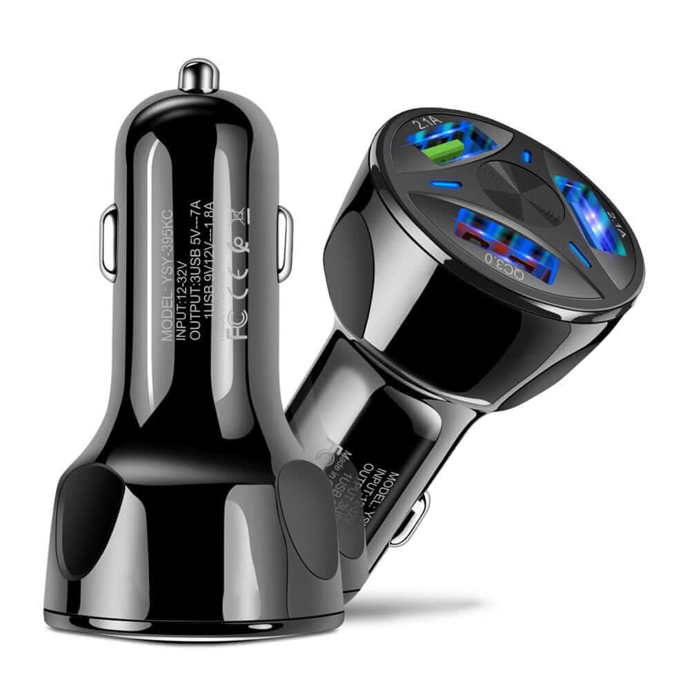 Chargeur rapide de voiture QC3.0USB Les Visionnaires