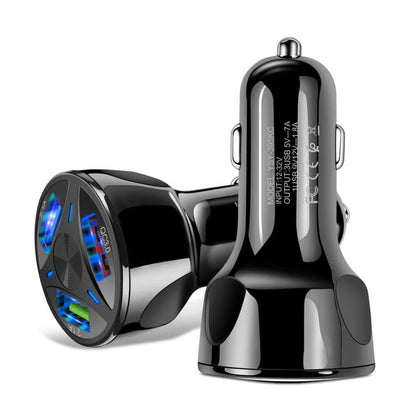Chargeur rapide de voiture QC3.0USB Les Visionnaires