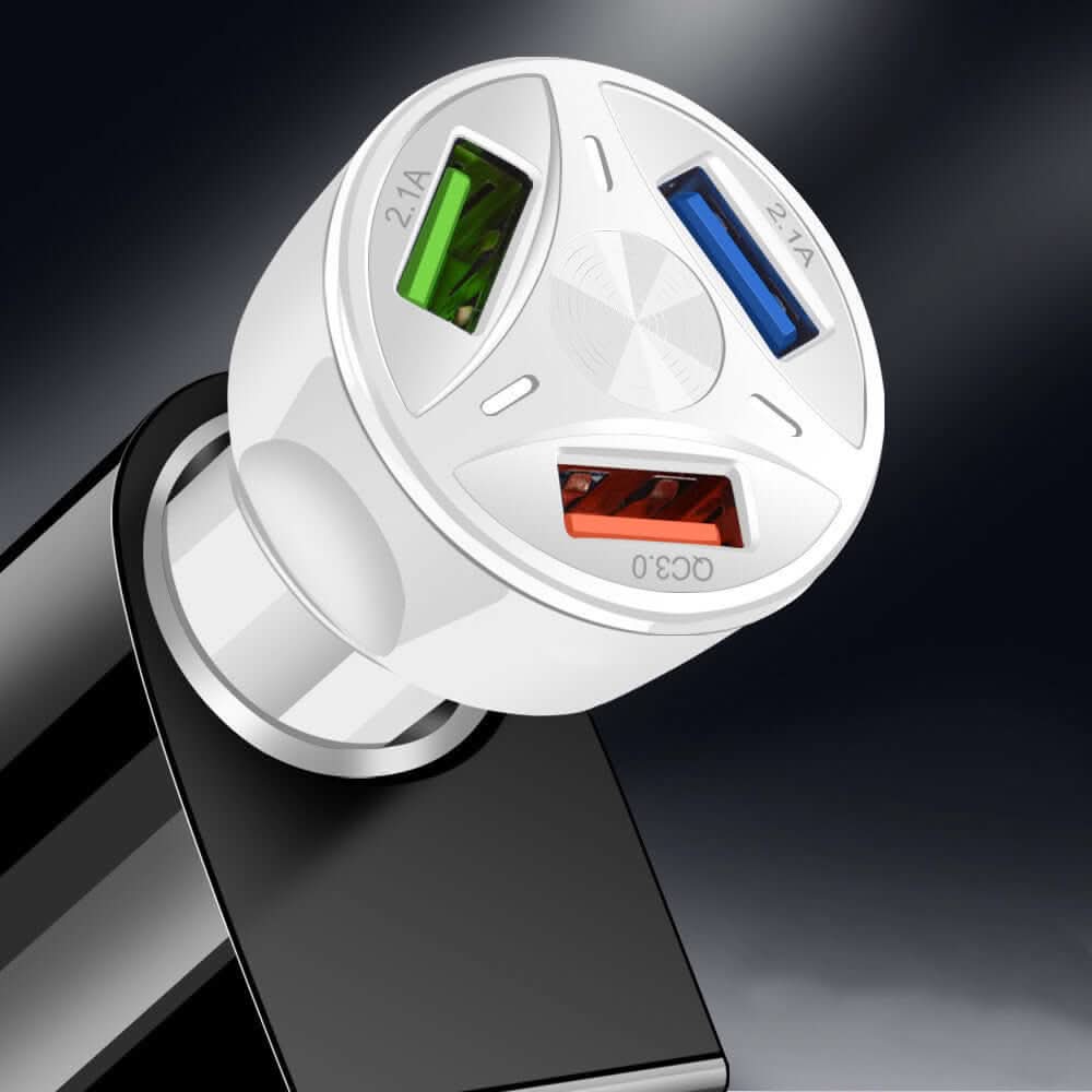 Chargeur rapide de voiture QC3.0USB Les Visionnaires