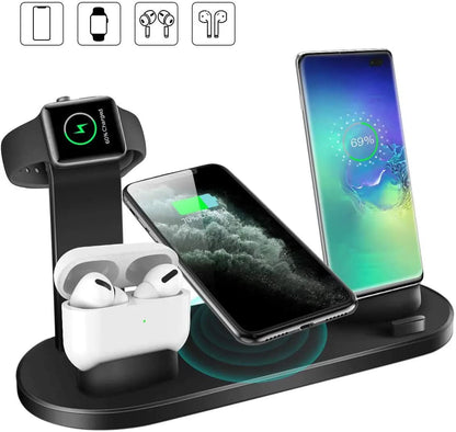 Chargeur sans fil 4 en 1 pour Les Visionnaires