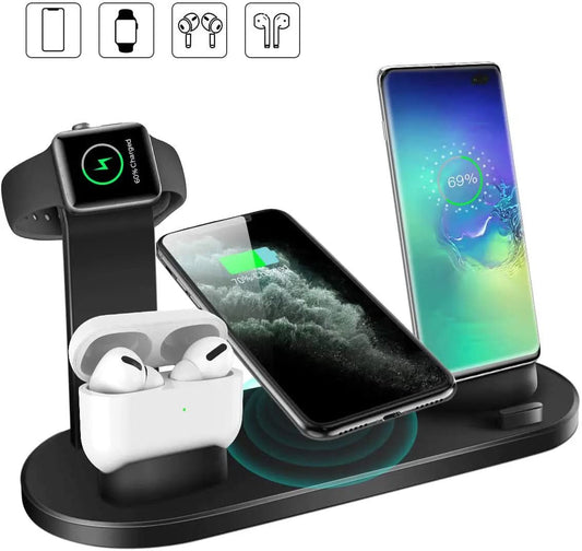Chargeur sans fil 4 en 1 pour Les Visionnaires