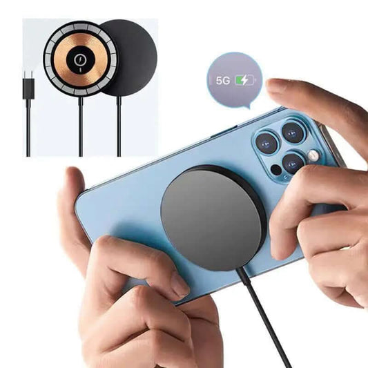 chargeur sans fil magnétique Qi 15W Les Visionnaires