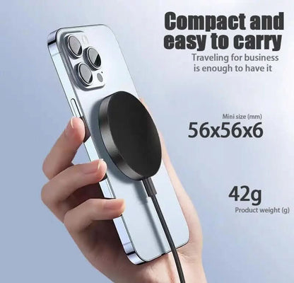 chargeur sans fil magnétique Qi 15W Les Visionnaires
