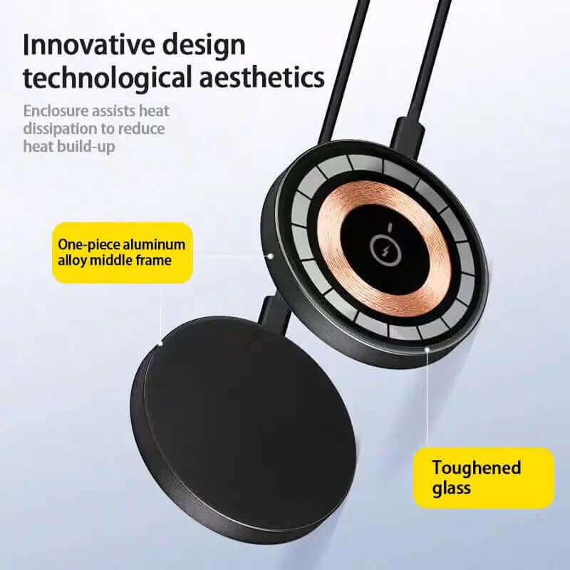 chargeur sans fil magnétique Qi 15W Les Visionnaires