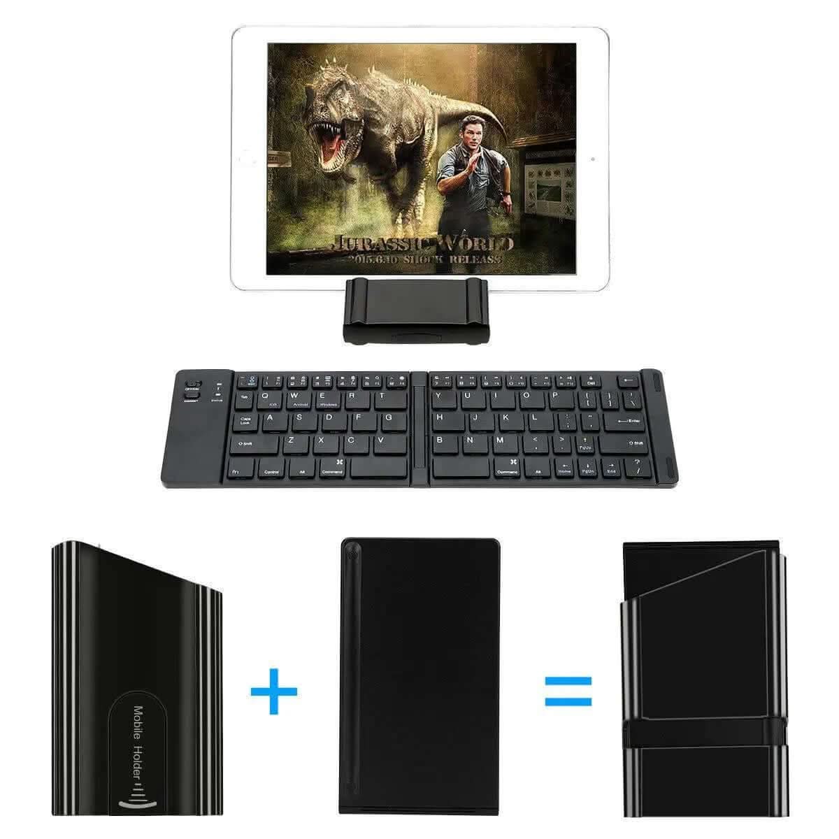 clavier Bluetooth pliable en métal Les Visionnaires