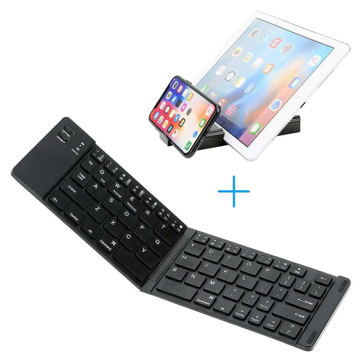 clavier Bluetooth pliable en métal Les Visionnaires