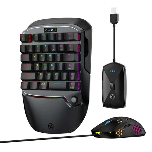 Clavier et souris- adapteur console de jeux Les Visionnaires