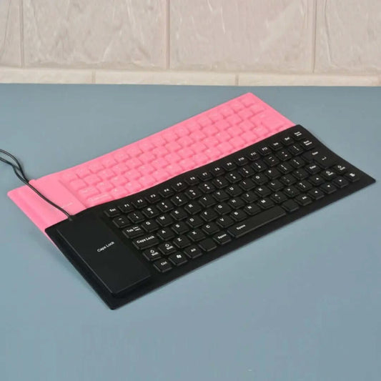 Clavier filaire 85 touches en silicone, silencieux, pliable, étanche ⌨️ Les Visionnaires