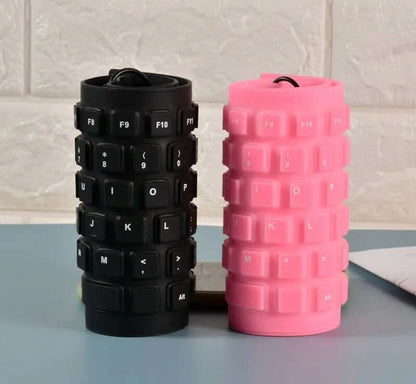 Clavier filaire 85 touches en silicone, silencieux, pliable, étanche ⌨️ Les Visionnaires