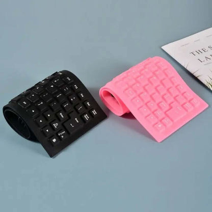 Clavier filaire 85 touches en silicone, silencieux, pliable, étanche ⌨️ Les Visionnaires