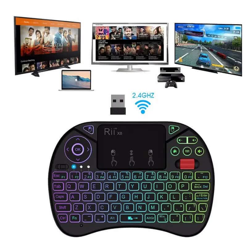 Clavier sans fil i8X Les Visionnaires