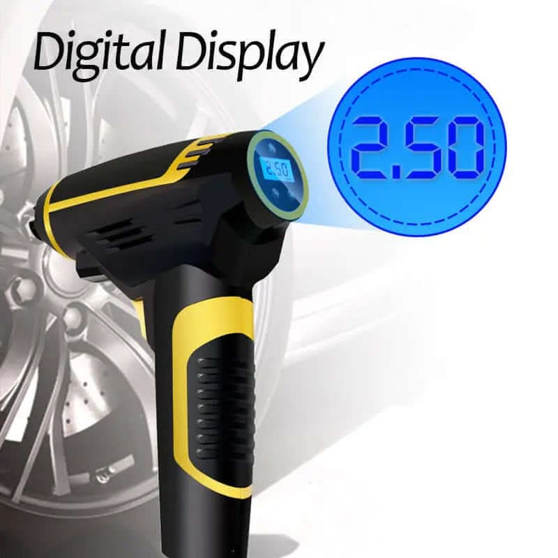 Compresseur d'air intelligent portable – Gonflage rapide et automatique Les Visionnaires