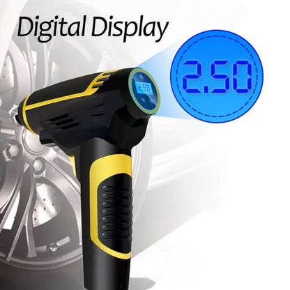 Compresseur d'air intelligent portable – Gonflage rapide et automatique Les Visionnaires