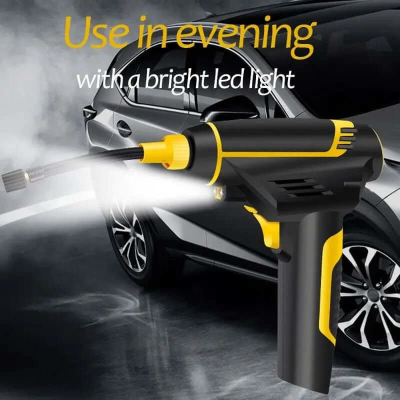 Compresseur d'air intelligent portable – Gonflage rapide et automatique Les Visionnaires