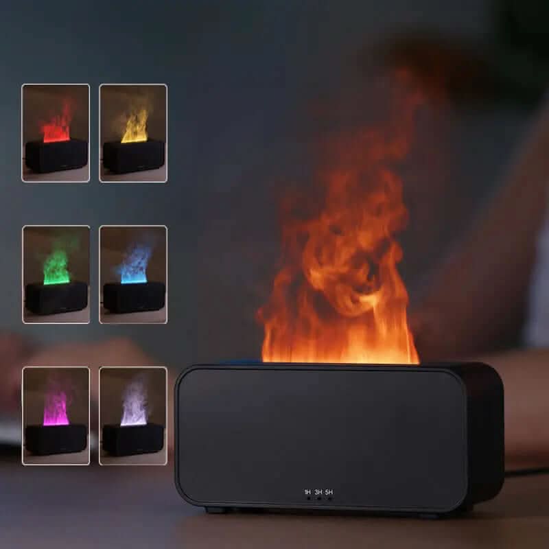 Diffuseur d’arômes à simulation de flamme Les Visionnaires
