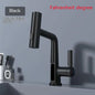 Intelligent Digital Display Faucet Pull-out Basin Faucet Temperature Digital Display Rotation Les Visionnaires