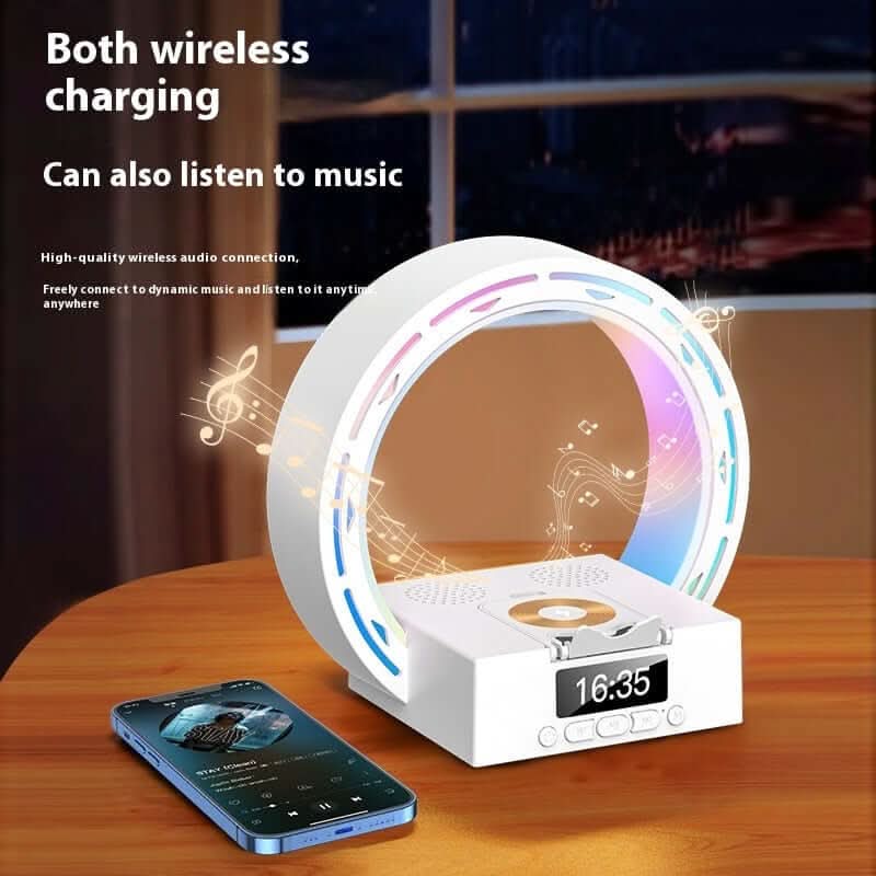 Enceinte Bluetooth 4 en 1, station de charge Les Visionnaires