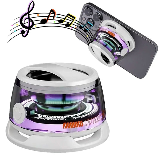 Enceinte Bluetooth portable G200 avec éclairage RGB, mini enceinte BT5.3 Les Visionnaires