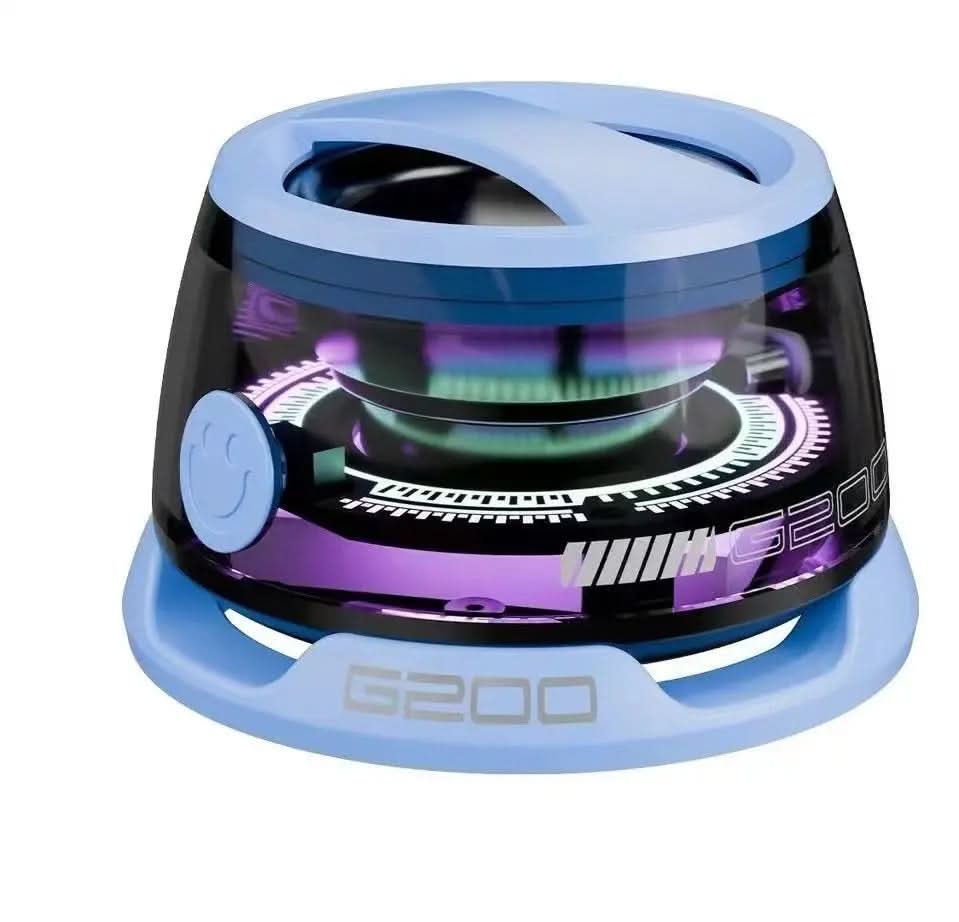 Enceinte Bluetooth portable G200 avec éclairage RGB, mini enceinte BT5.3 Les Visionnaires