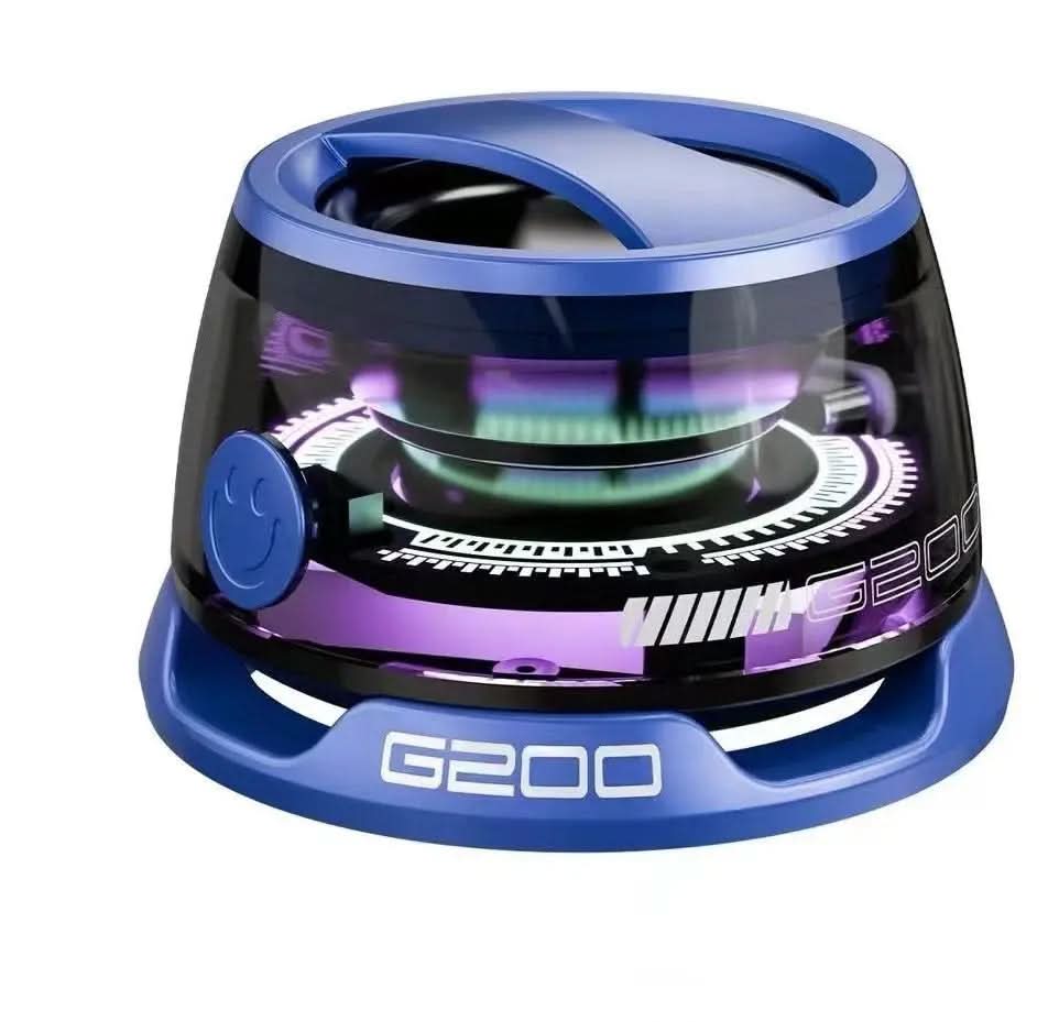 Enceinte Bluetooth portable G200 avec éclairage RGB, mini enceinte BT5.3 Les Visionnaires