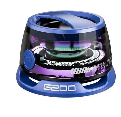 Enceinte Bluetooth portable G200 avec éclairage RGB, mini enceinte BT5.3 Les Visionnaires