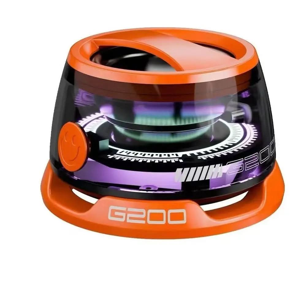 Enceinte Bluetooth portable G200 avec éclairage RGB, mini enceinte BT5.3 Les Visionnaires