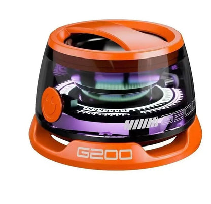 Enceinte Bluetooth portable G200 avec éclairage RGB, mini enceinte BT5.3 Les Visionnaires