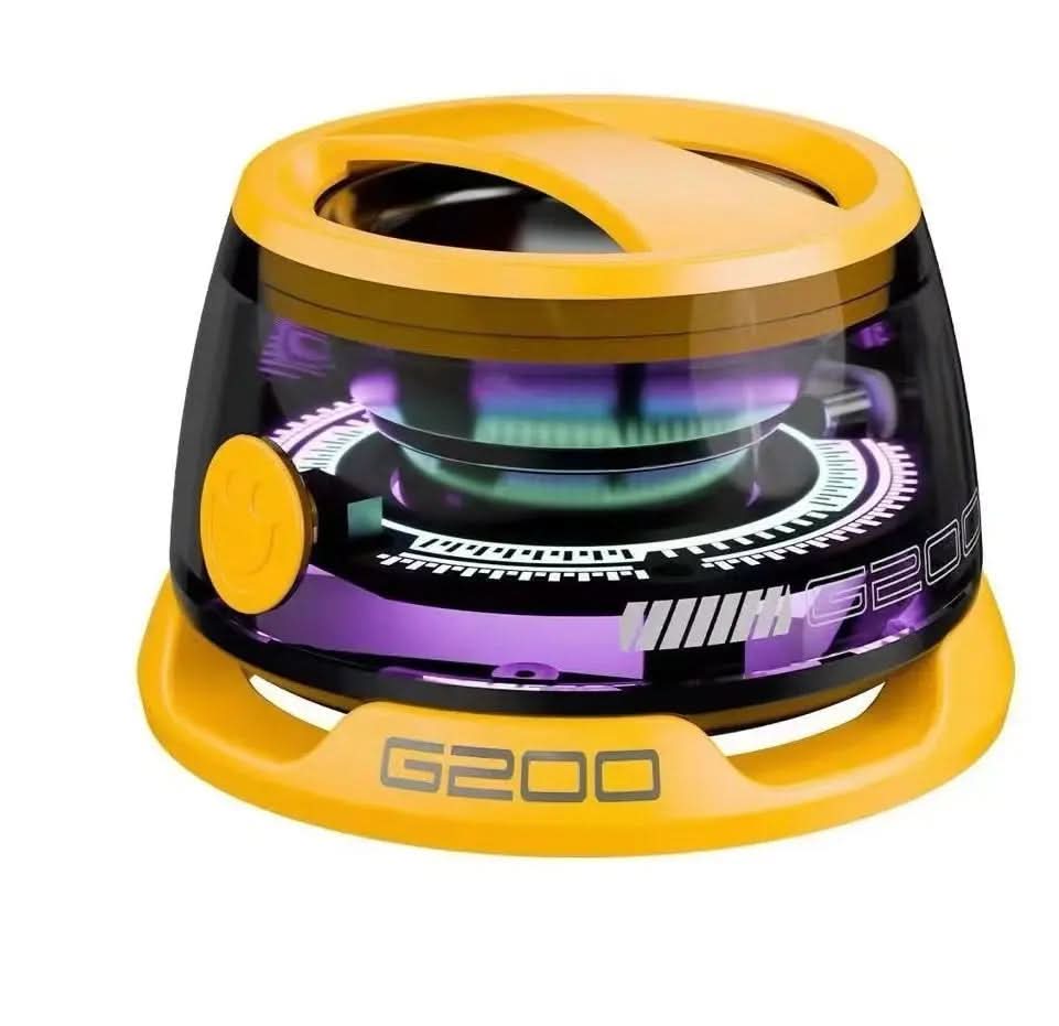 Enceinte Bluetooth portable G200 avec éclairage RGB, mini enceinte BT5.3 Les Visionnaires