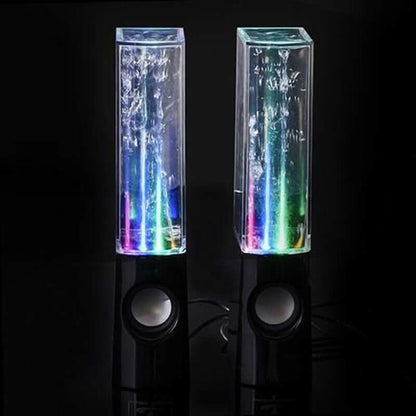 Enceinte sans fil avec fontaine LED Les Visionnaires