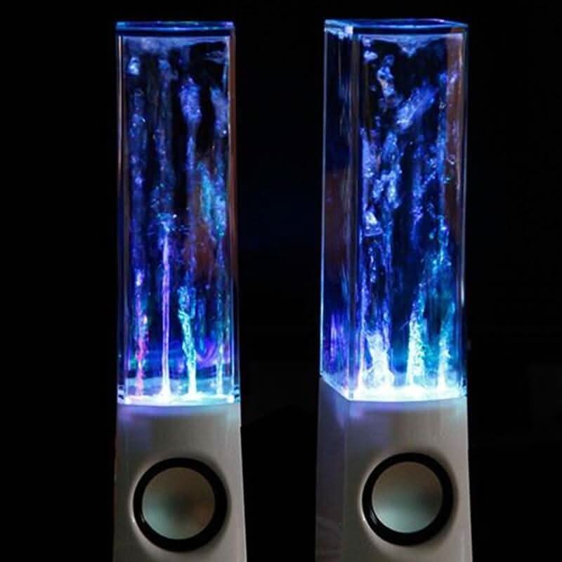 Enceinte sans fil avec fontaine LED Les Visionnaires