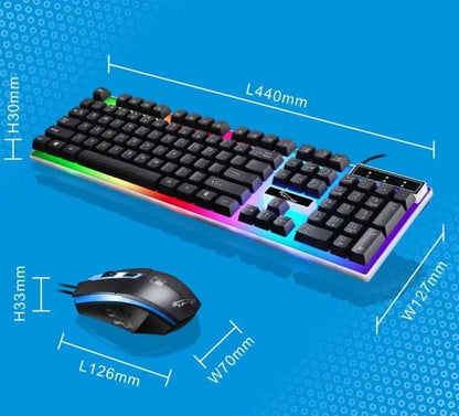 Ensemble clavier souris filaires G21 Les Visionnaires