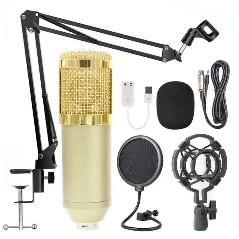 Ensemble de pieds de microphone en filet Les Visionnaires
