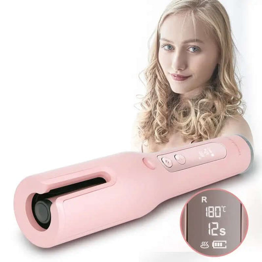 Fer à boucler automatique sans fil avec charge USB Les Visionnaires