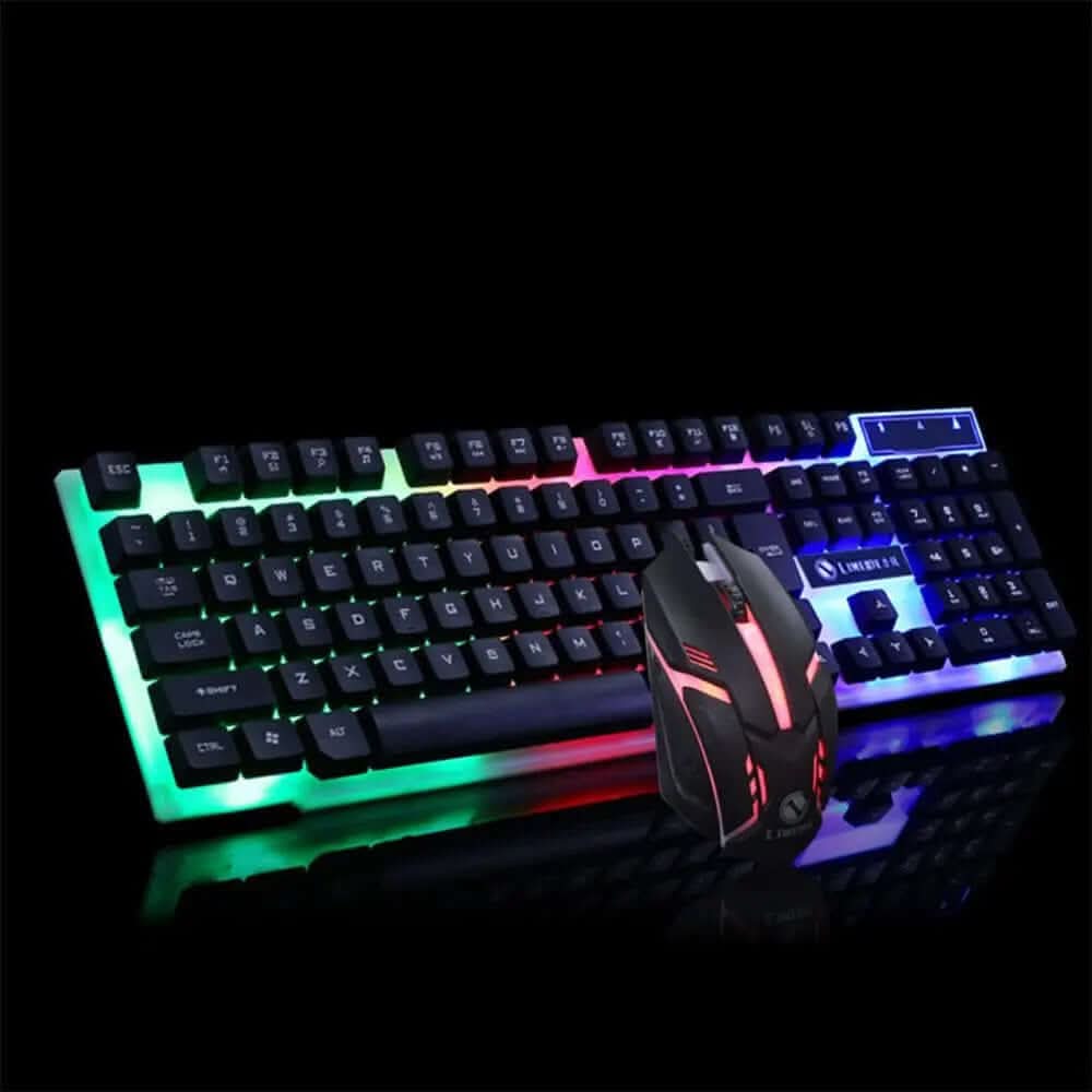 GTX300 Gaming CF LOL – Ensemble Clavier et Souris Lumineux Les Visionnaires