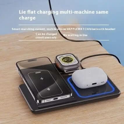 chargeur sans fil rapide 15W 3-en-1 : Les Visionnaires