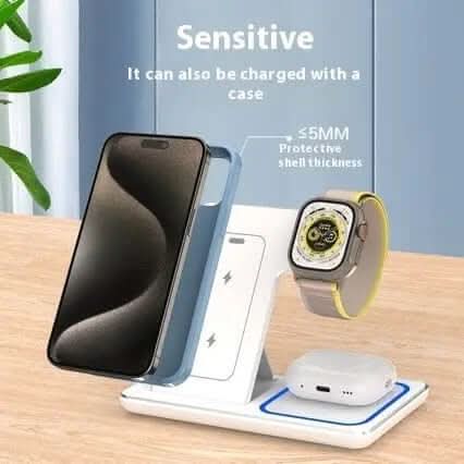 chargeur sans fil rapide 15W 3-en-1 : Les Visionnaires