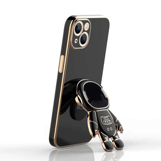 Coque de téléphone avec film d'objectif autonome et support électroplaqué Les Visionnaires