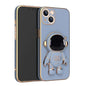 Coque de téléphone avec film d'objectif autonome et support électroplaqué Les Visionnaires