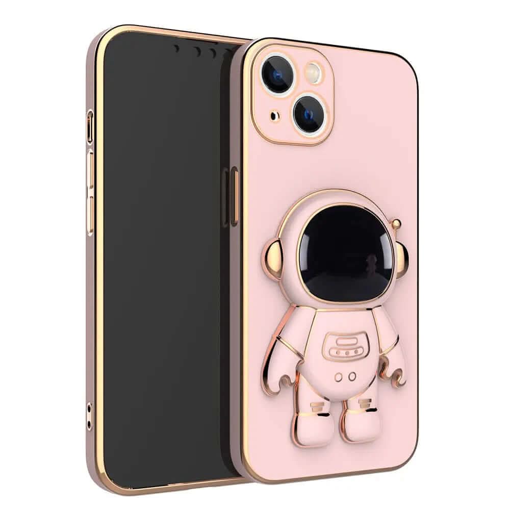 Coque de téléphone avec film d'objectif autonome et support électroplaqué Les Visionnaires