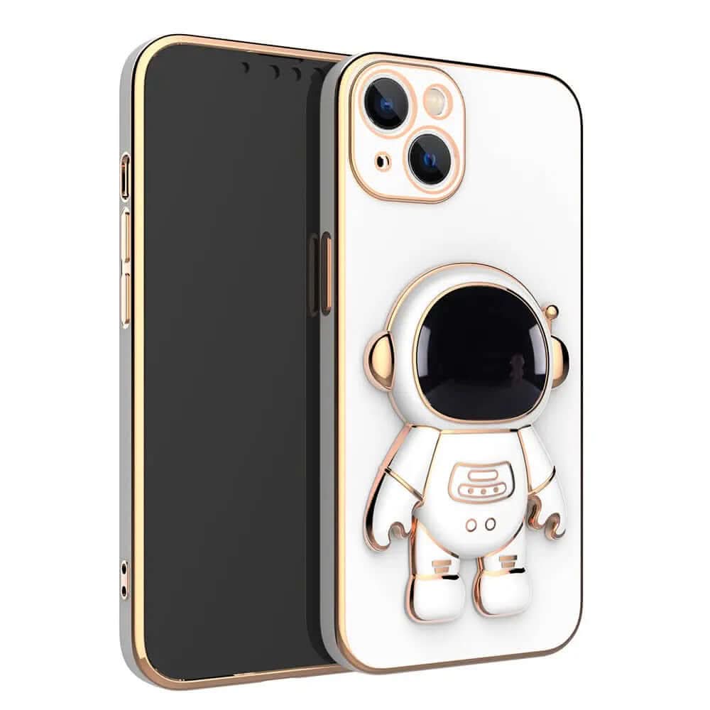 Coque de téléphone avec film d'objectif autonome et support électroplaqué Les Visionnaires