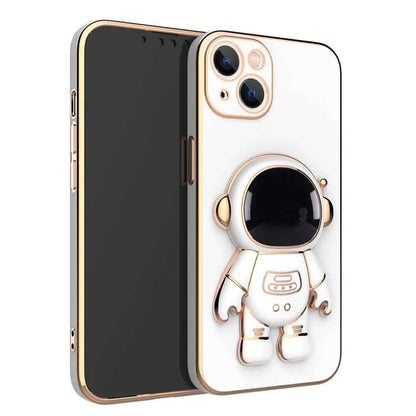 Coque de téléphone avec film d'objectif autonome et support électroplaqué Les Visionnaires