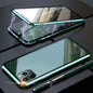 Coque de téléphone en verre double face pour iPhone 11 Les Visionnaires