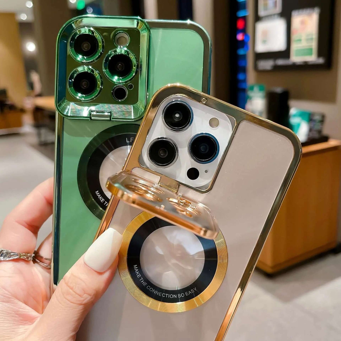 Coque de téléphone électroplaquée Les Visionnaires