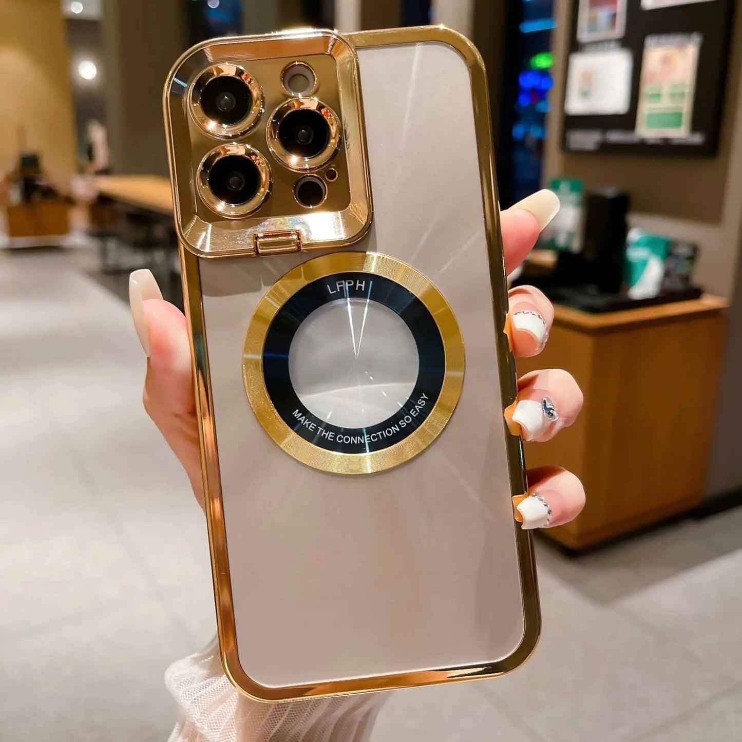 Coque de téléphone électroplaquée Les Visionnaires