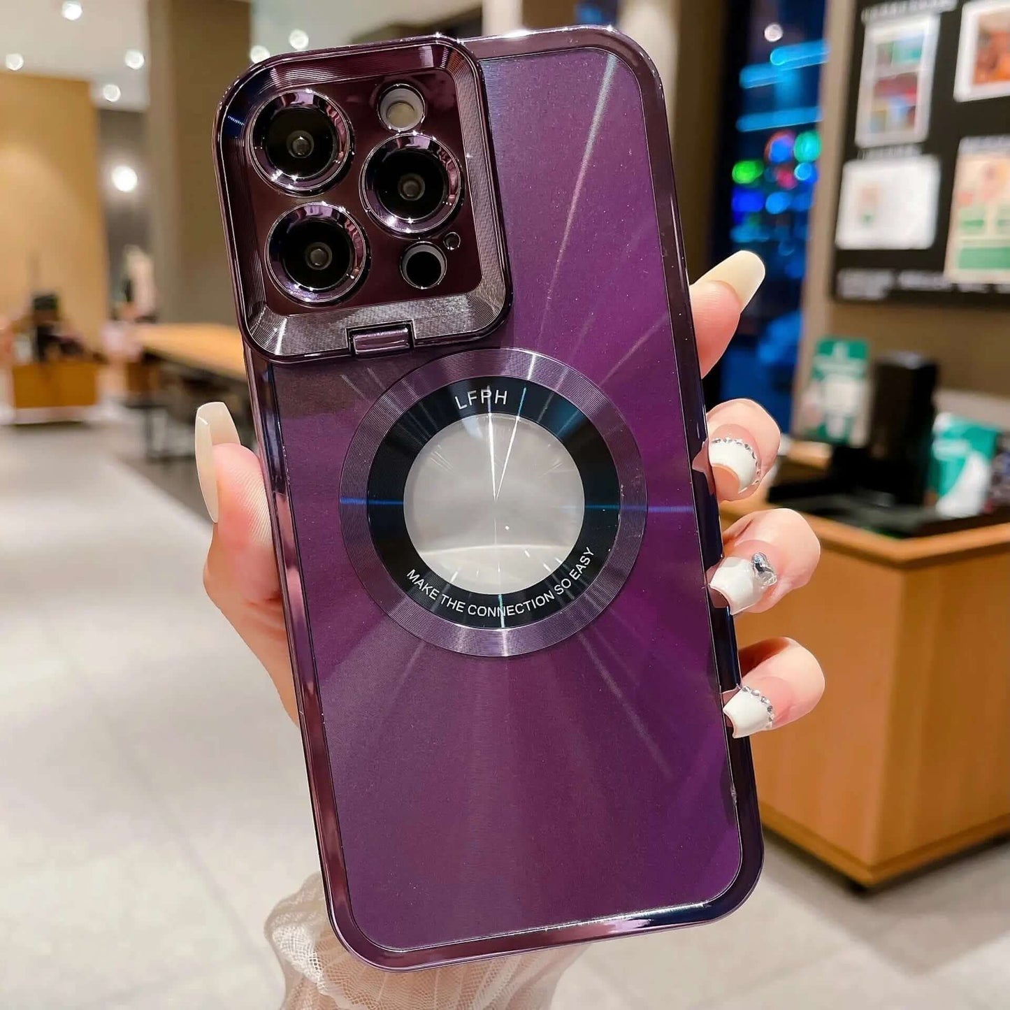 Coque de téléphone électroplaquée Les Visionnaires