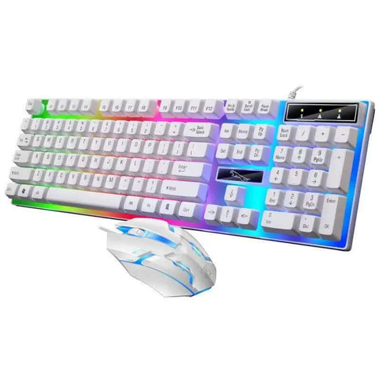 Kit clavier et souris lumineux Les Visionnaires