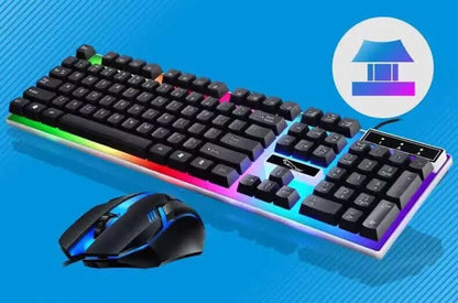 Kit clavier et souris lumineux Les Visionnaires