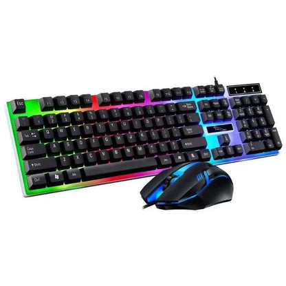 Kit clavier et souris lumineux Les Visionnaires