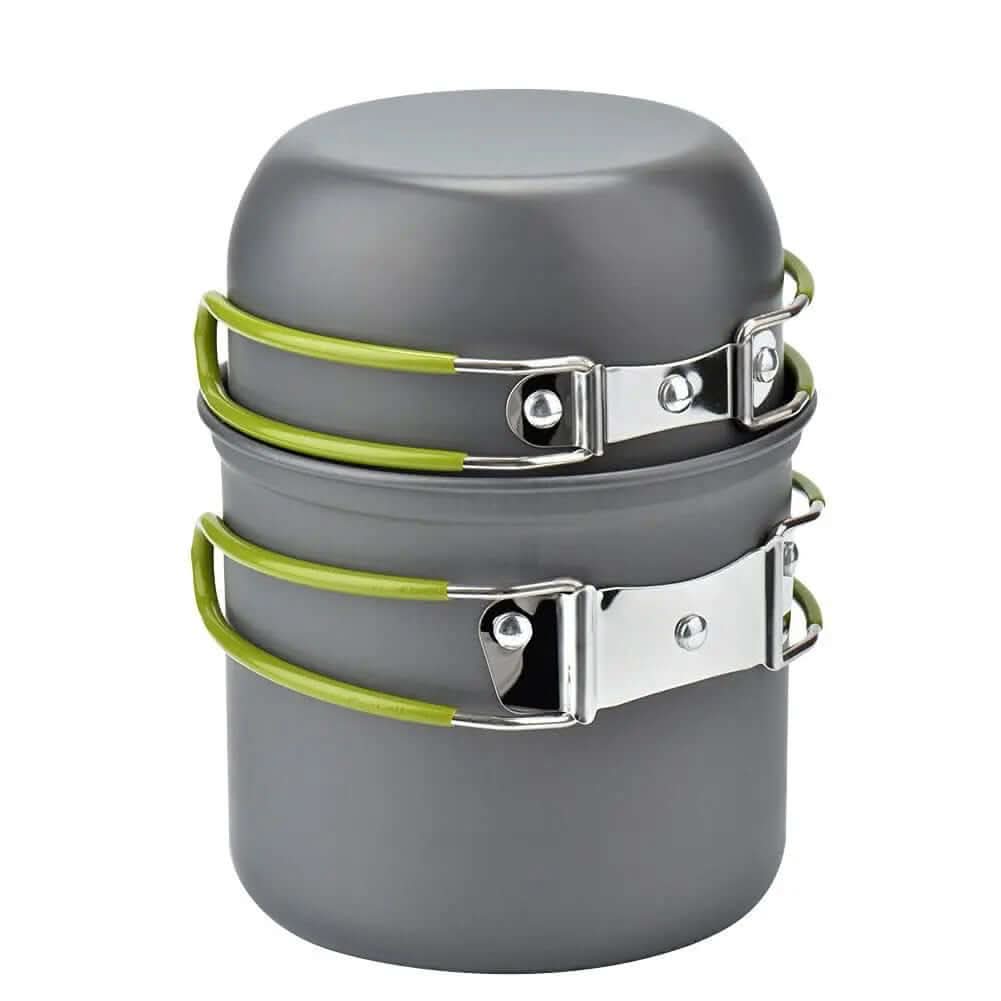Camping Cookware Kit Outdoor Cooking Set Les Visionnaires